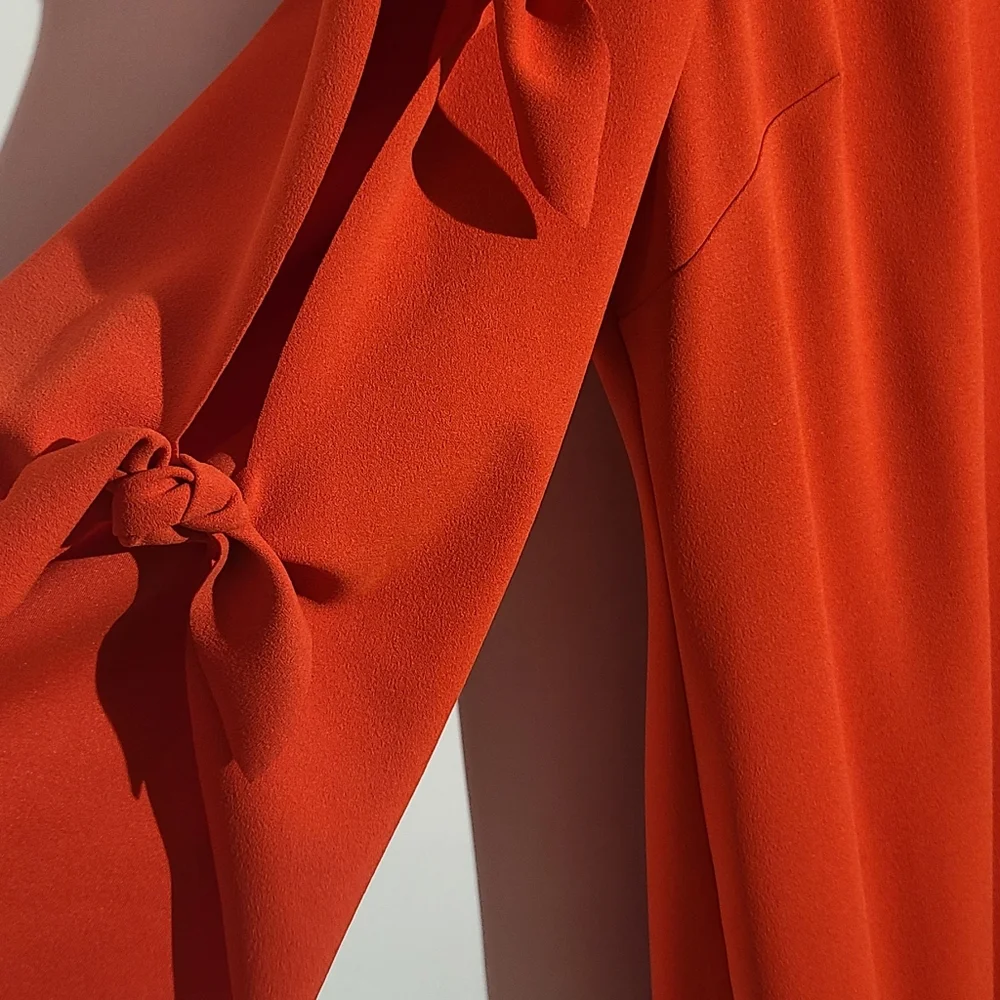 Vince Camuto Orange/Red Women's Dress Size XL - Picture 2 of 5